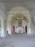 Percorso degli Eremi -- Interno dell'Eremo di Santa Lucia