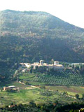 Vista dell'Abbazia di Farfa