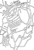 Pianta del centro storico
