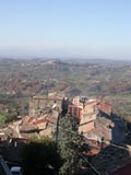 Photogallery -- Poggio Catino visto dalla strada per Tancia