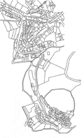 Pianta del centro storico